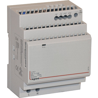 Legrand Geschakelde voeding 24V-100W enkelfasig-4 modules