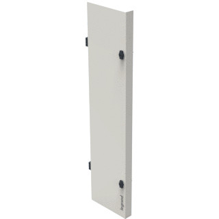 Legrand XL3 deur kast/lessenaar segmentdeur H1200MM B350MM staal wit