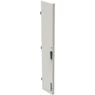Legrand XL3 deur kast/lessenaar segmentdeur H1350MM B350MM staal wit