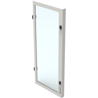 Legrand XL3 deur kast/lessenaar segmentdeur H900MM B600MM staal wit