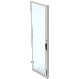 Legrand XL3 deur kast/lessenaar segmentdeur H1350MM B600MM staal wit