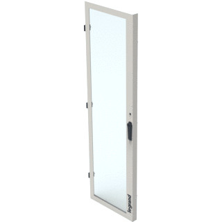 Legrand XL3 deur kast/lessenaar segmentdeur H1500MM B450MM staal wit