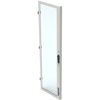 Legrand XL3 deur kast/lessenaar segmentdeur H2100MM B450MM staal wit