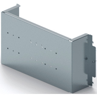 Legrand Montageplaat DPX-is 250 verticaal-XL3 S 4000 breedte 24 modules