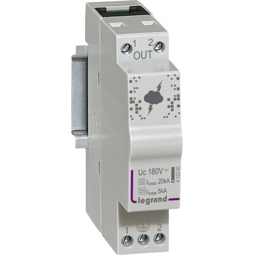 Legrand Overspan telefoon/adsl-1 mod max. spanning 180V-10/20ka