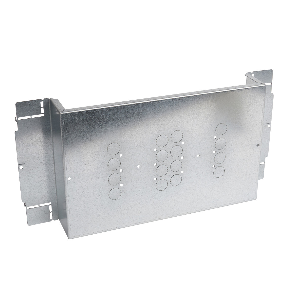 Legrand XL3 frontplaat voor DPX-is 250 met voor of achteraansluiting 24 mod.