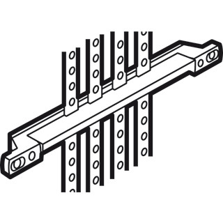 Legrand Lexic componenten uitbouw kast modulerack/draagraam H49MM B433MM D24MM