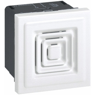 Legrand Zoemer mosaic 8V 50/60HZ verbruik 370ma 70DB op 1meter 2mod