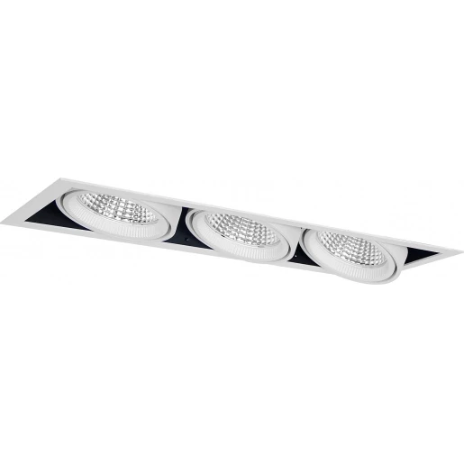 Light4u Cardan S three 3x4250lm/830 3x33w 30° wit