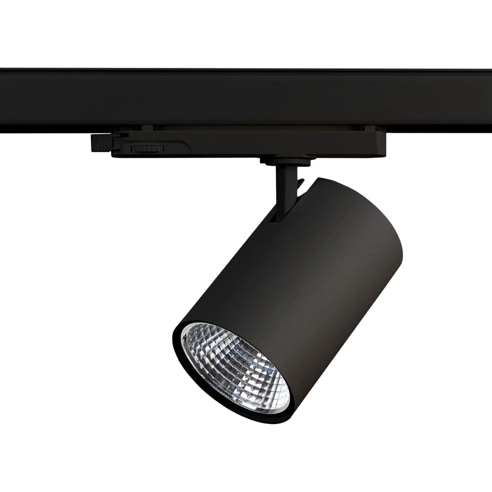 Light4u Weda railspot SYMM 21-40&deg; - mediumstralend ip00 zwart