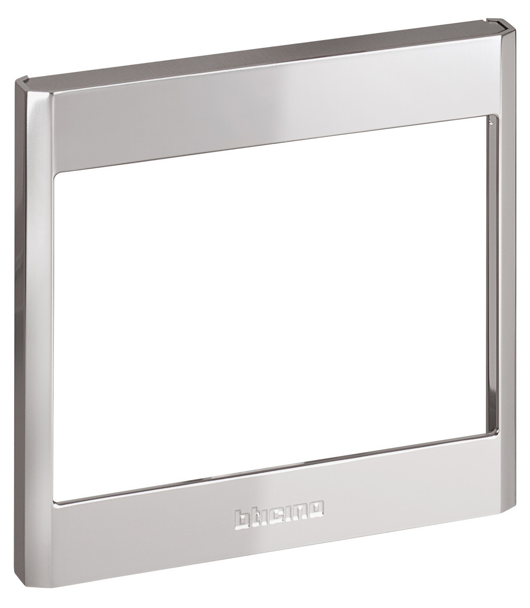 Linea 5000 - frontplaat 1 module - staal