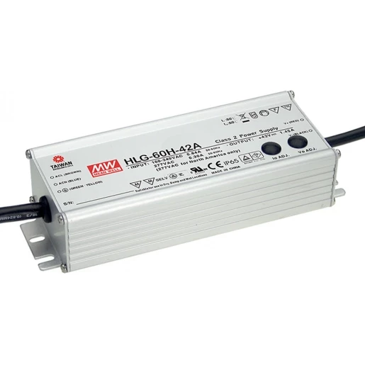 LiniLED Leddriver constante spanning Constante Spanning voeding 60 W 24 V DC ip67, 1-10V