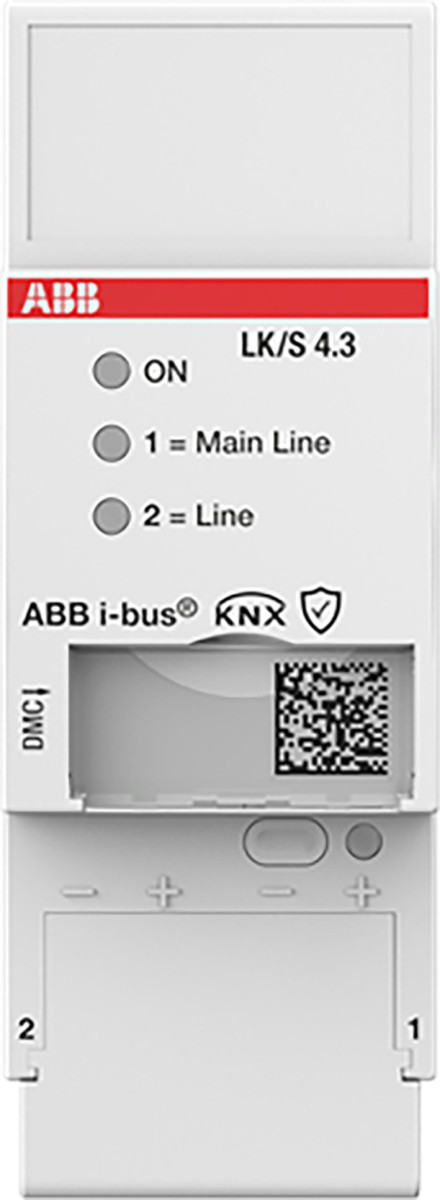 LK/S4.3 KNX lijnkoppelaar din-rail