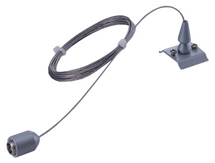 Lumiparts 1-Fase Railsysteem Ophangpendel Draad 1-fase L:300CM wit