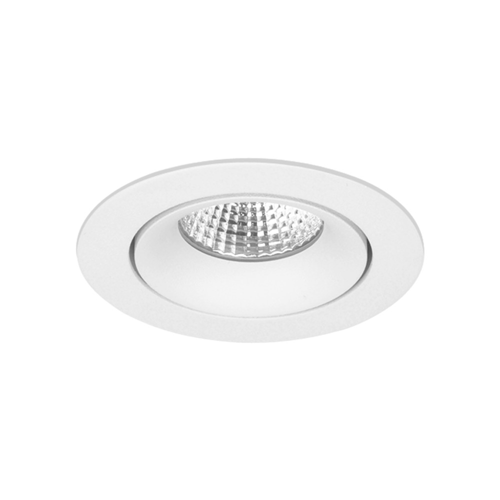 Lumiparts Etage Led Spot etage rond kantelbaar verdiept wit 500ma