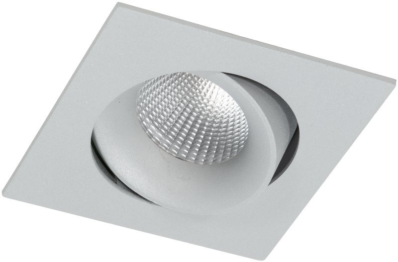 Lumiparts Etage Led Spot etage vierkant kantelbaar verdiept zwart