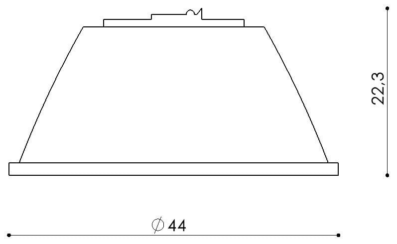 Lumiparts Galex Led Lens 15° voor galex mini two led