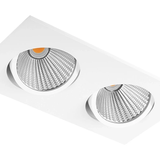 Lumiparts Smooth inbouwspot SYMM 3000K 21-40° - mediumstralend wit