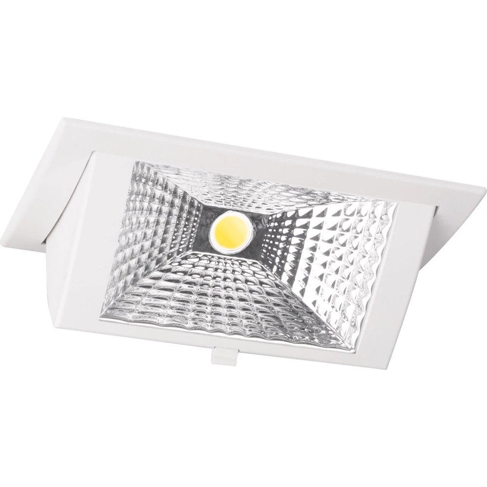 Lumiparts Wally led led inbouwspot 2700K 238x145mm vrijstr steekklem grijs