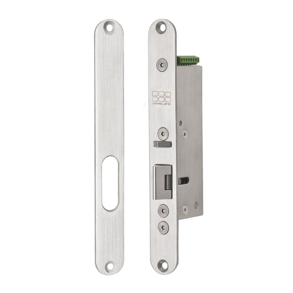 Maasland Elektrische vergrendelingen Elektrisch Slot 12/24V met signaleringen, zijdelingse druk