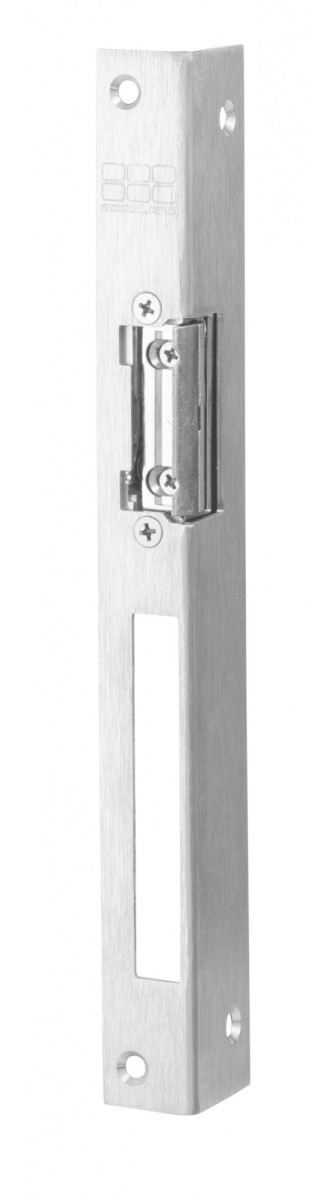 Maasland Elektrische vergrendelingen Elektrische Deuropener, hoeksluitplaat, 10-24V ac/DC, din links, vrijz