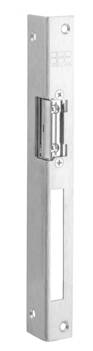 Maasland Elektrische vergrendelingen Elektrische Deuropener, hoeksluitplaat, 10-24V ac/DC, din rechts Maasland Elektrische vergrendelingen Elektrische Deuropener, hoeksluitplaat, 10-24V ac/DC, din rechts