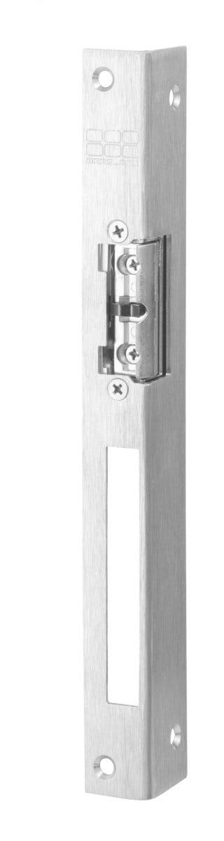 Maasland Elektrische vergrendelingen Elektrische Deuropener, hoeksluitplaat, 12-28V DC, din links, dagschoo