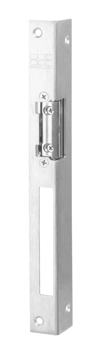 Maasland Elektrische vergrendelingen Elektrische Deuropener, hoeksluitplaat, 12-28V DC, din links