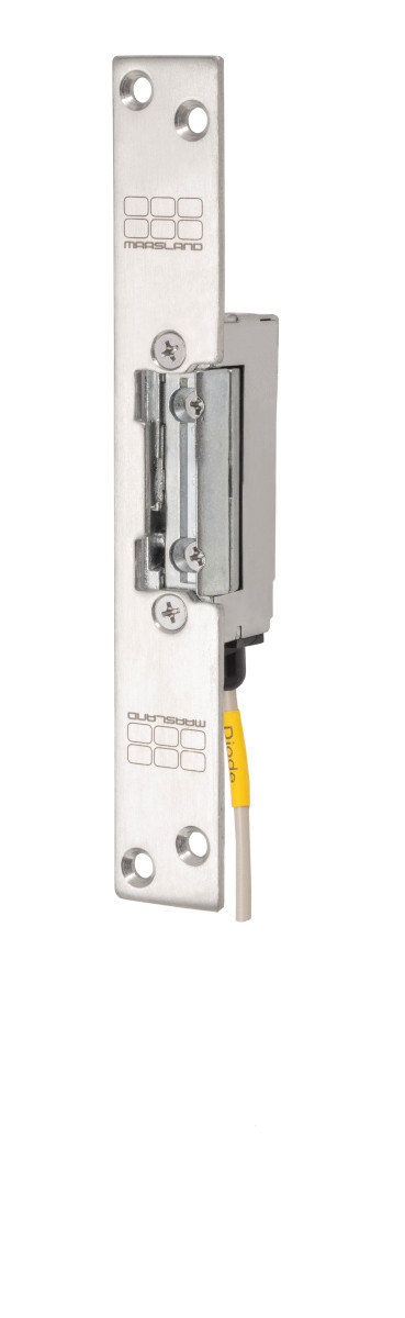 Maasland Elektrische vergrendelingen Elektrische Deuropener, ip68, korte sluitplaat, 10-24V ac/DC, dagschoo Maasland Elektrische vergrendelingen Elektrische Deuropener, ip68, korte sluitplaat, 10-24V ac/DC, dagschoo