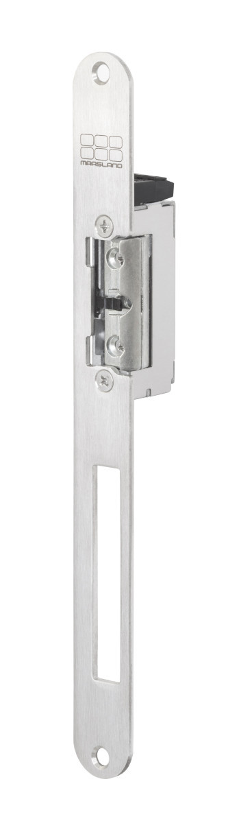 Maasland Elektrische vergrendelingen Elektrische Deuropener, lange sluitplaat met afgeronde hoeken, 10-24V Maasland Elektrische vergrendelingen Elektrische Deuropener, lange sluitplaat met afgeronde hoeken, 10-24V