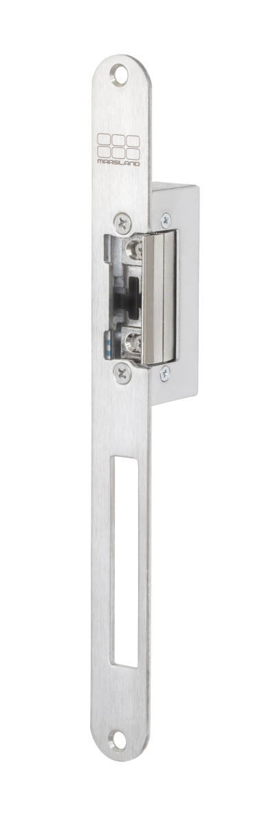 Maasland Elektrische vergrendelingen Elektrische Deuropener, lange sluitplaat met afgeronde hoeken, 12-28V Maasland Elektrische vergrendelingen Elektrische Deuropener, lange sluitplaat met afgeronde hoeken, 12-28V