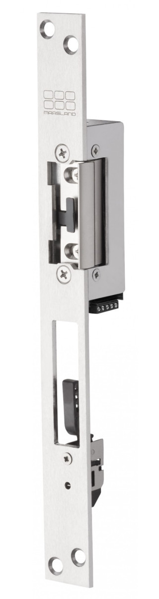Maasland Elektrische vergrendelingen Elektrische Deuropener, lange sluitplaat met nachtschootsignalering, 1 Maasland Elektrische vergrendelingen Elektrische Deuropener, lange sluitplaat met nachtschootsignalering, 1