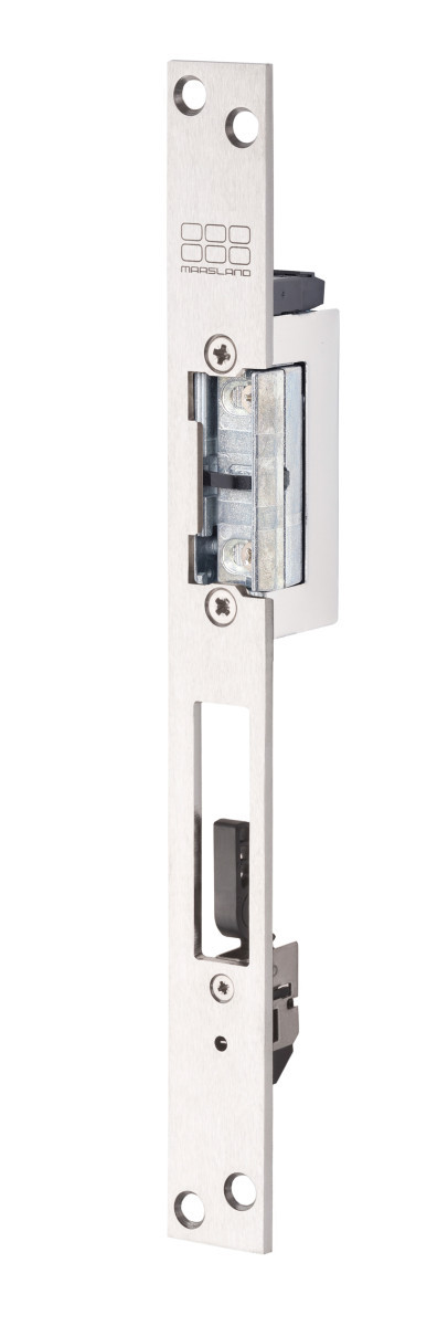Maasland Elektrische vergrendelingen Elektrische Deuropener, lange sluitplaat met nachtschootsignalering, 1 Maasland Elektrische vergrendelingen Elektrische Deuropener, lange sluitplaat met nachtschootsignalering, 1