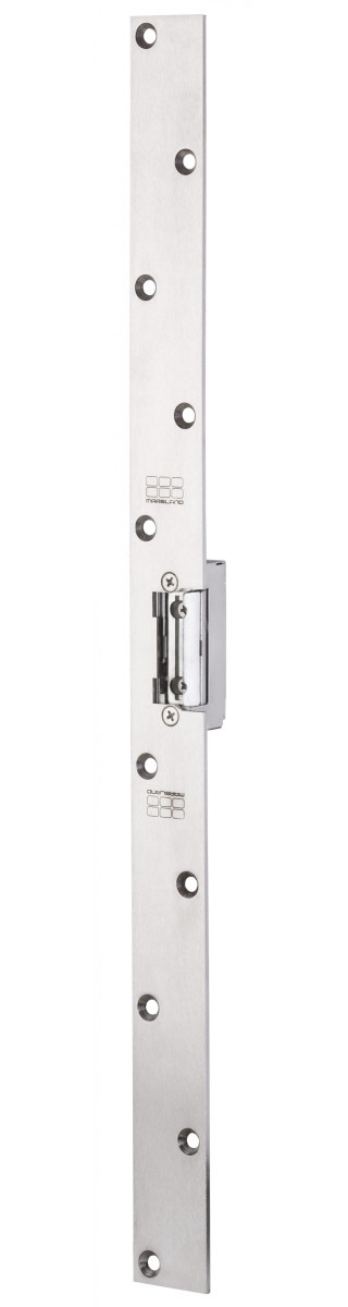 Maasland Elektrische vergrendelingen Elektrische Deuropener, vlakke sluitplaat 50 CM RVS, 6-12V ac/DC