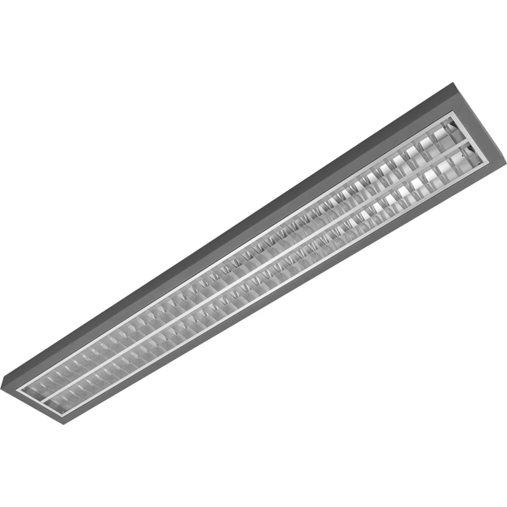 Macbright Ares armatuur 3000K 4400LM 1245x245mm dali 41-80&deg; grijs