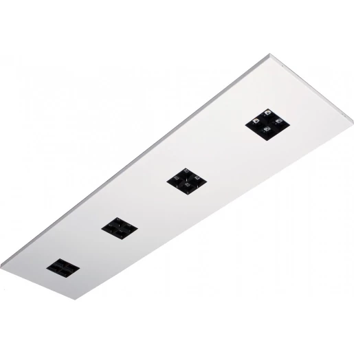 Macbright Ed-3012 inlegarmatuur 830 3000K 4000LM 596x596mm >80&deg; - wit