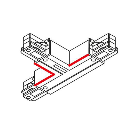 Macbright Eutrac 3F T-stuk rechts binnen wit-6