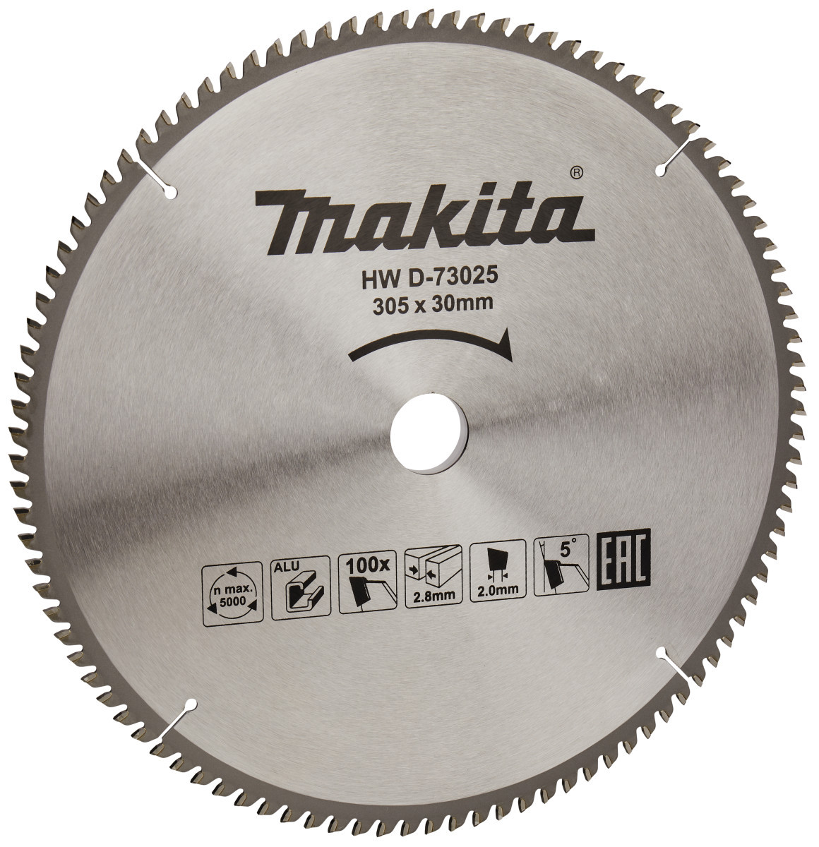 Makita Afkortzaagblad Aluminium