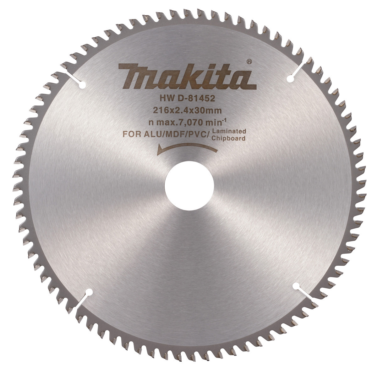 Makita Afkortzaagblad div. materialen