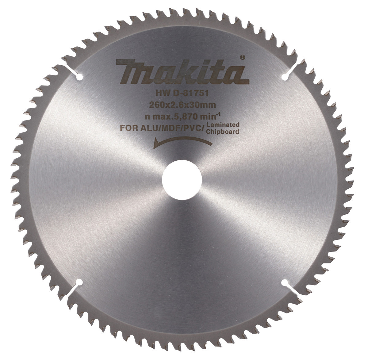 Makita Afkortzaagblad Div. materialen