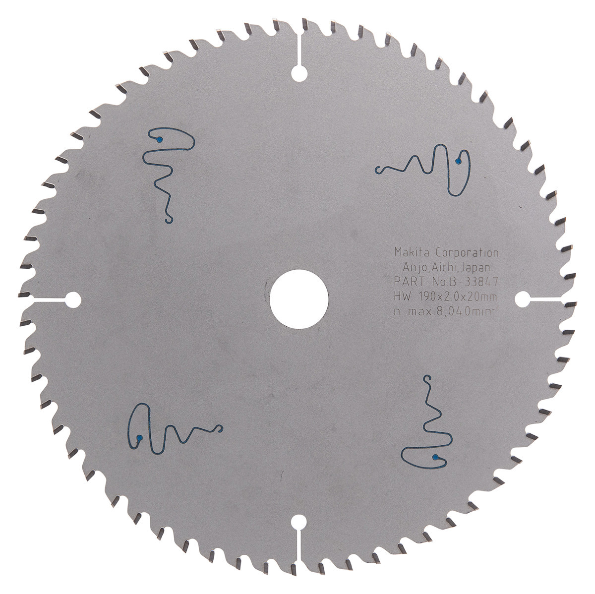 Makita Afkortzaagblad Gemelamineerd