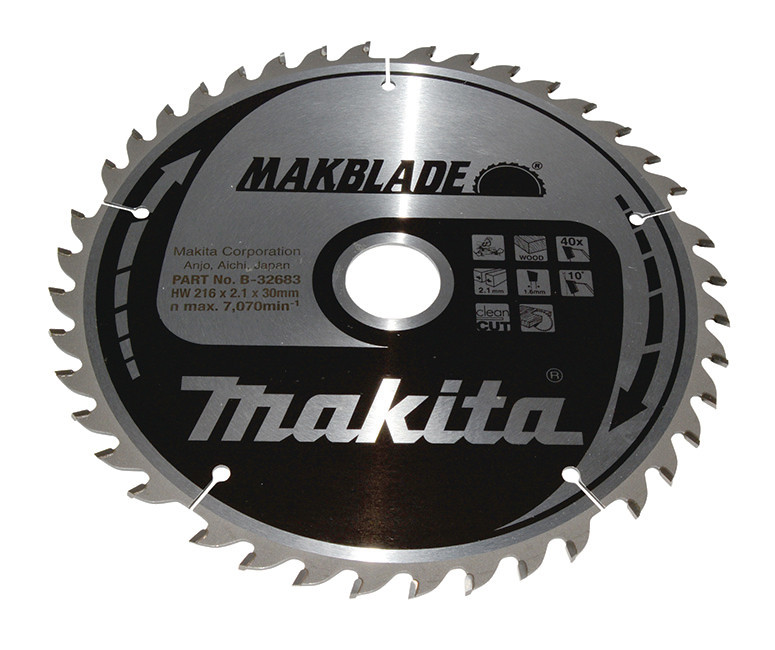 Makita Afkortzaagblad Hout
