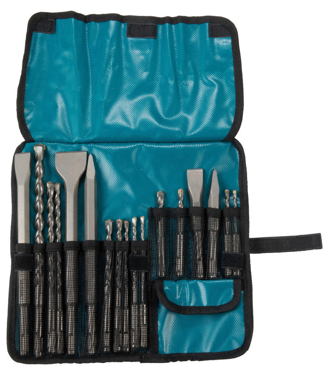 Makita B2S: Betonboor-/beitelset 17-delig