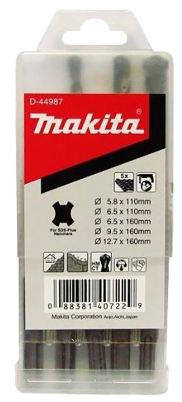 Makita B2S: Betonboorset 5-delig