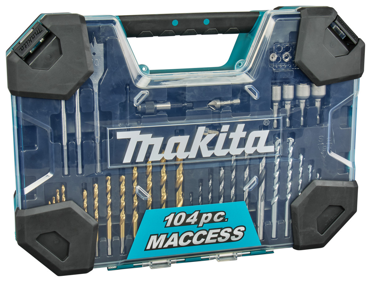 Makita Boor-/schroefbitset 104-delig