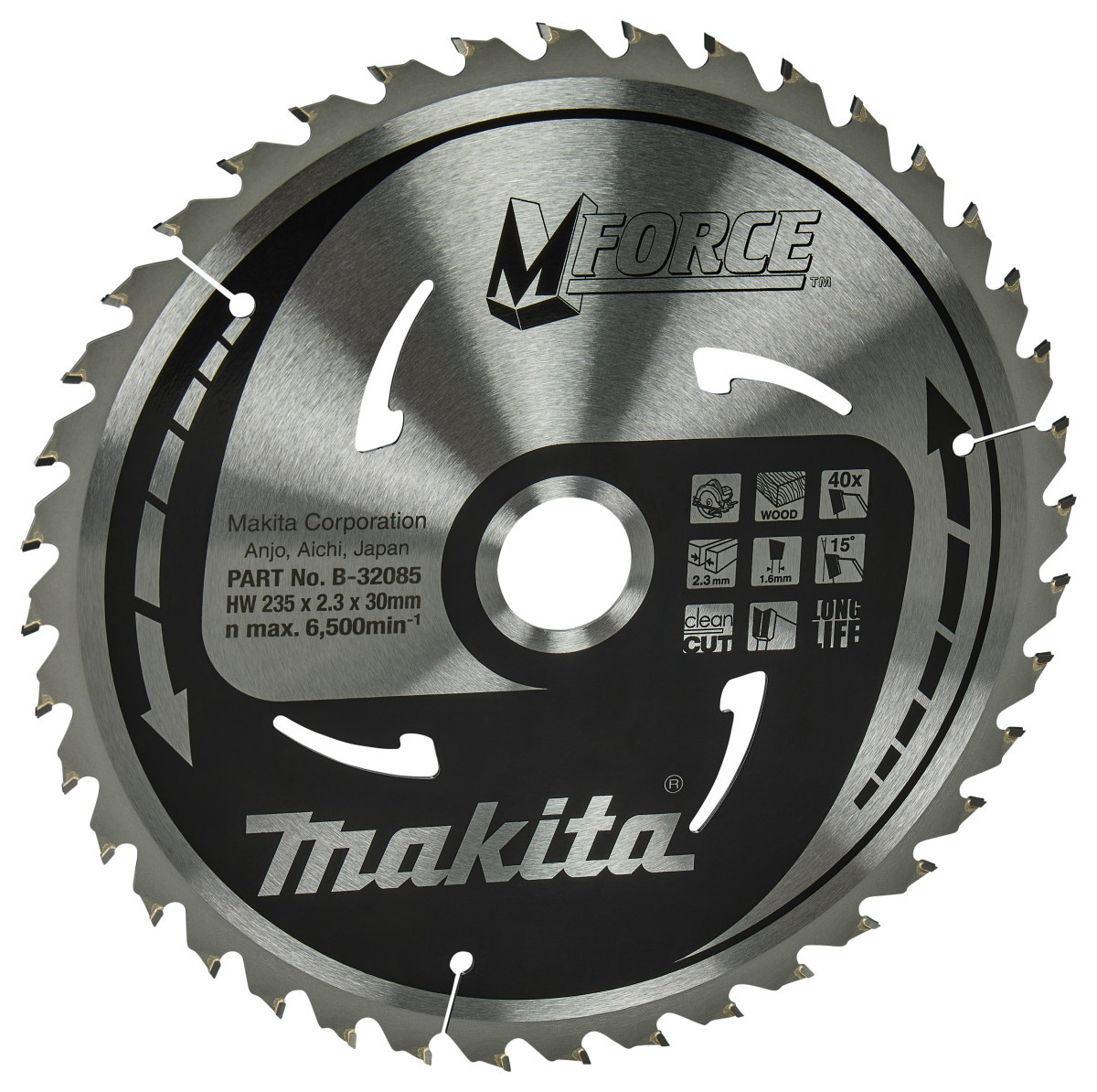 Makita Cirkelzaagblad Hout