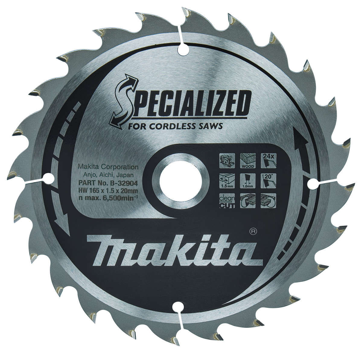 Makita Cirkelzaagblad Hout