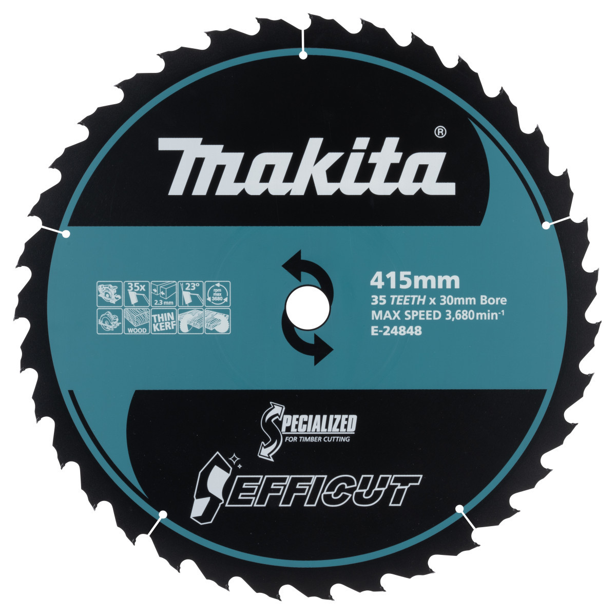 Makita Cirkelzaagblad Hout
