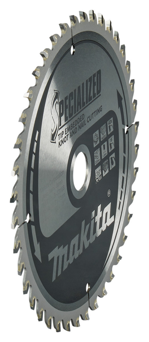 Makita Cirkelzaagblad Hout (noest/spijker)