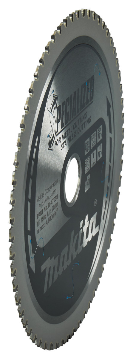 Makita Cirkelzaagblad RVS/staal